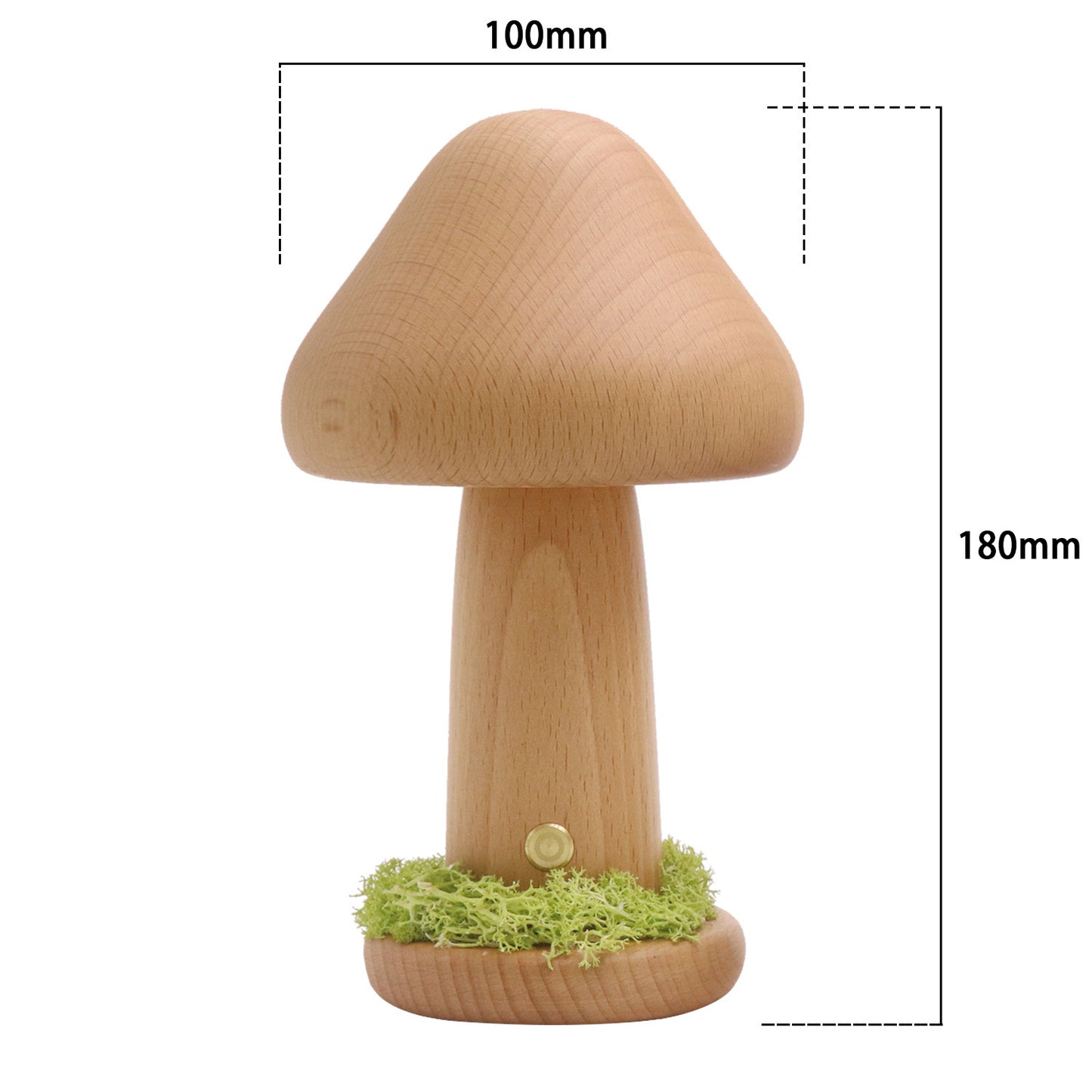Twisted Mushroom Night Warm Light Touch
