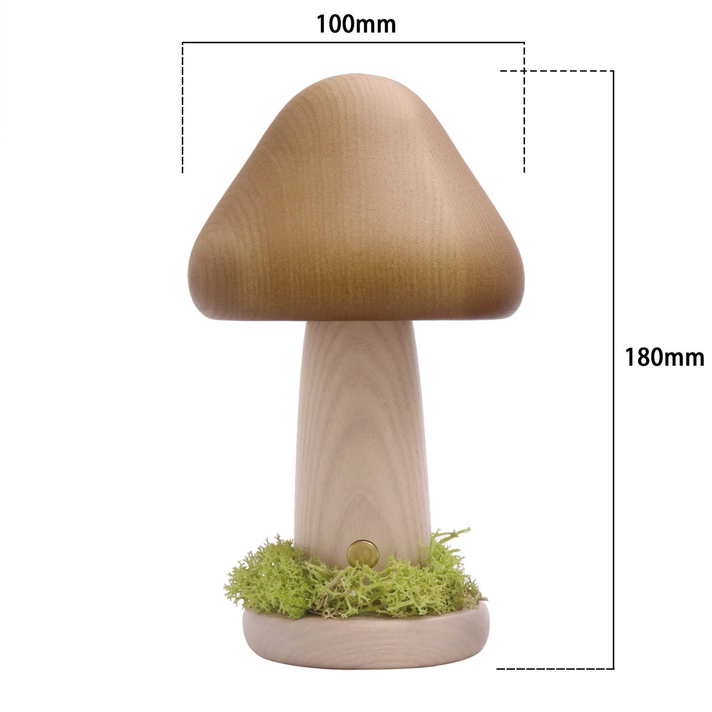 Twisted Mushroom Night Warm Light Touch