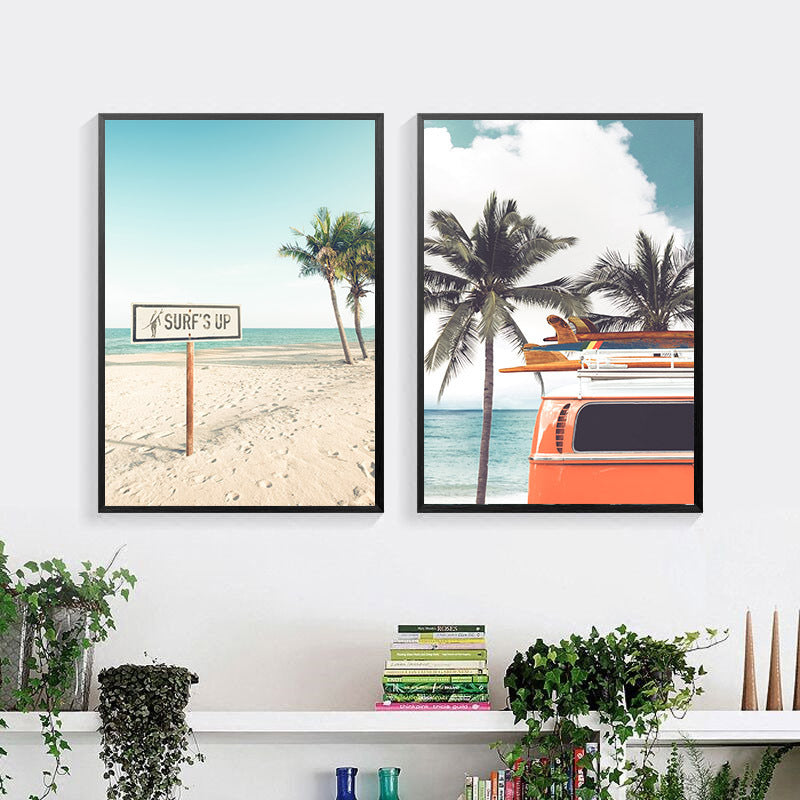 Scandinavian Poster Art On Canvas
