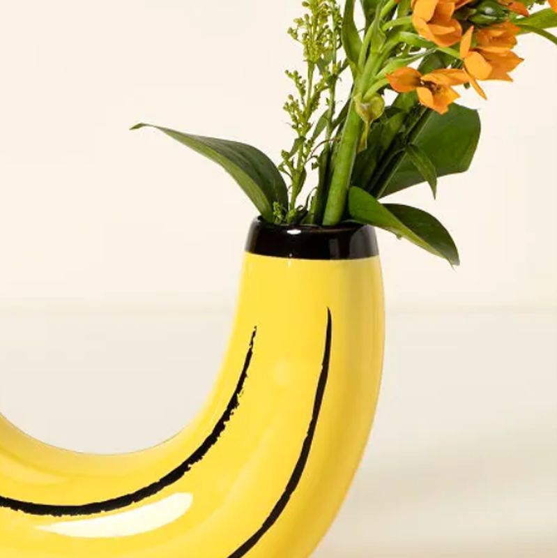 Simple Banana Flower Vase