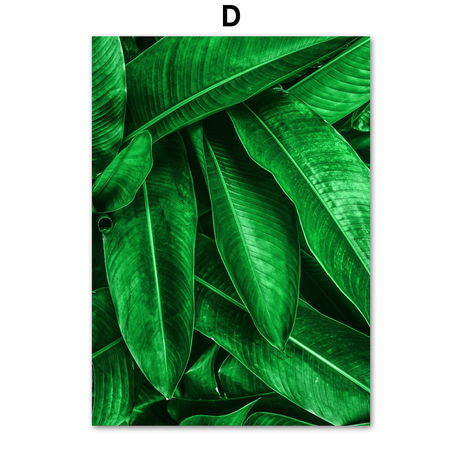 Green Plant Canvas Painting
