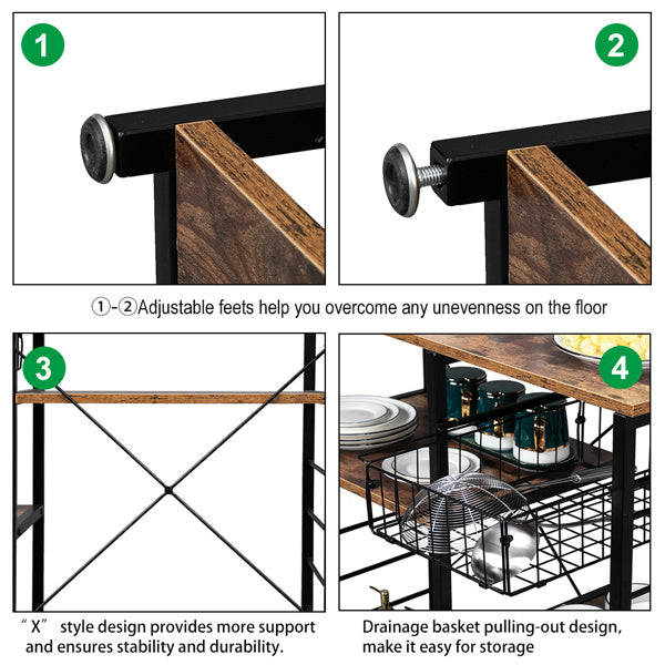 Stylish Kitchen Shelves