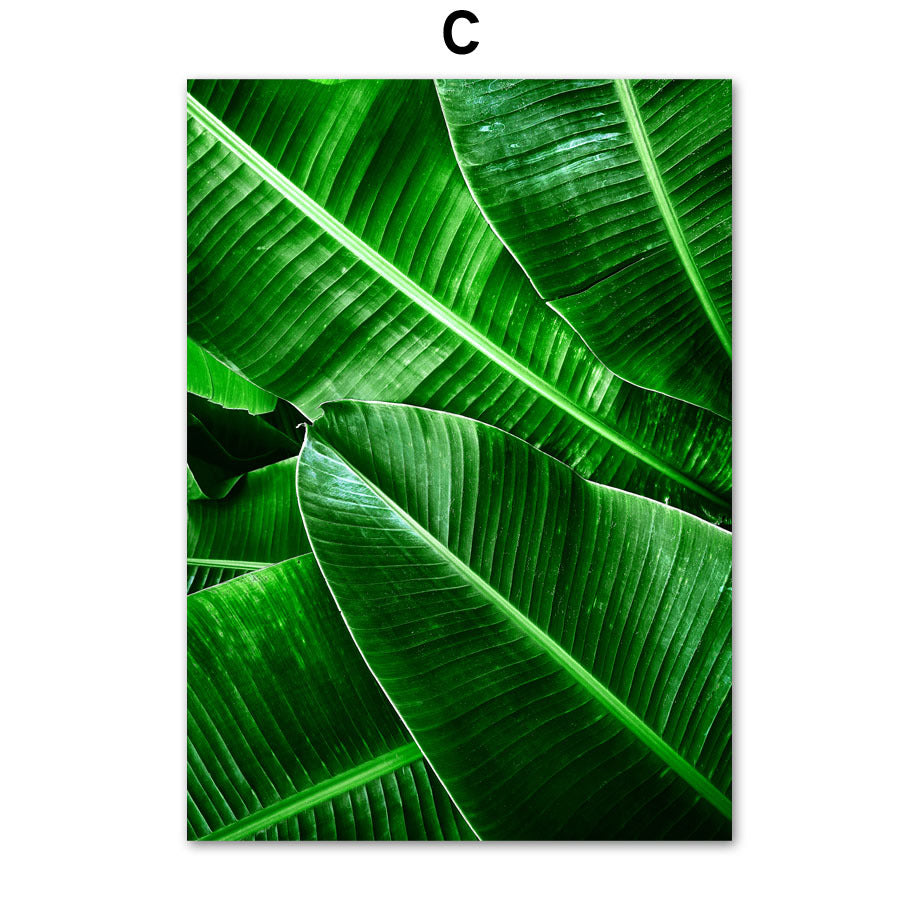 Green Plant Canvas Painting