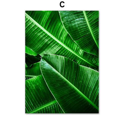 Green Plant Canvas Painting