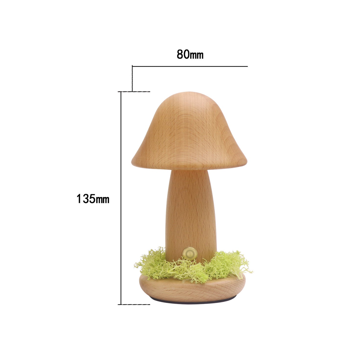 Twisted Mushroom Night Warm Light Touch