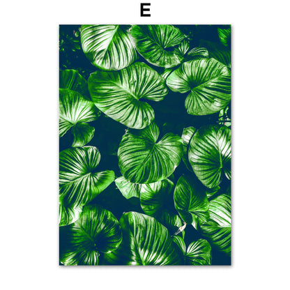 Green Plant Canvas Painting